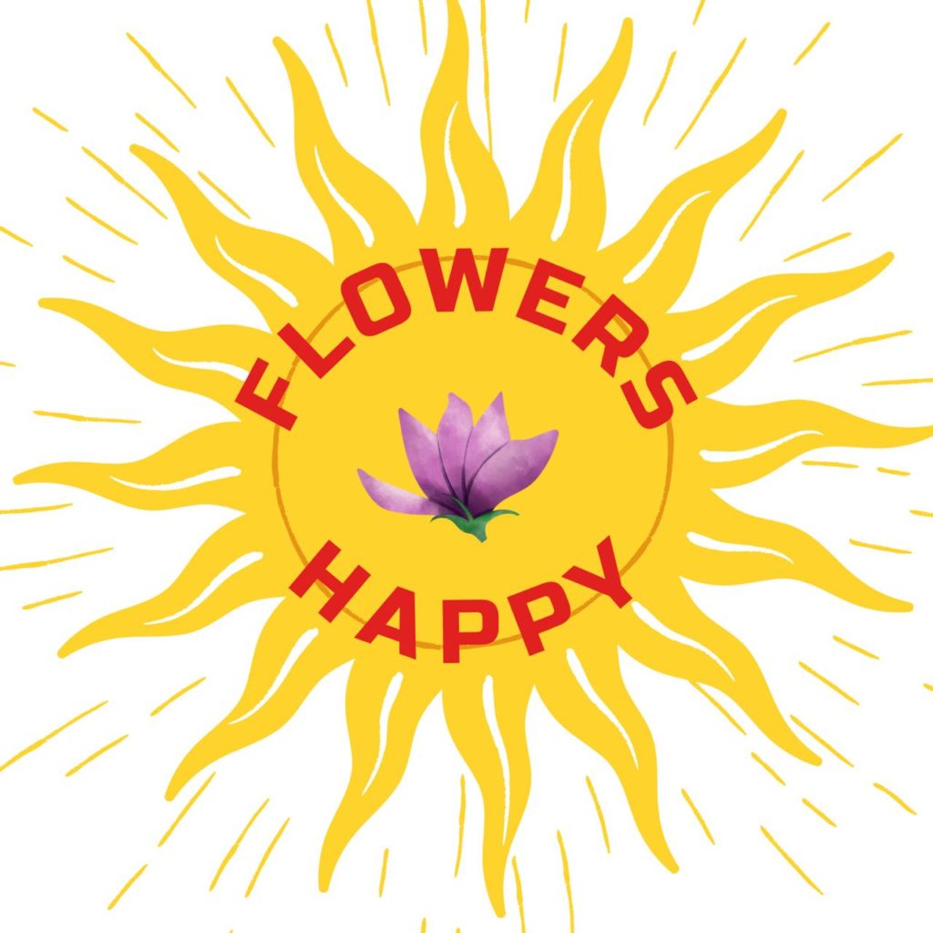 Flowers Happy Logo
